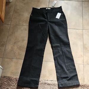 Ellen Tracy Dark Flare & Wide Leg Jeans